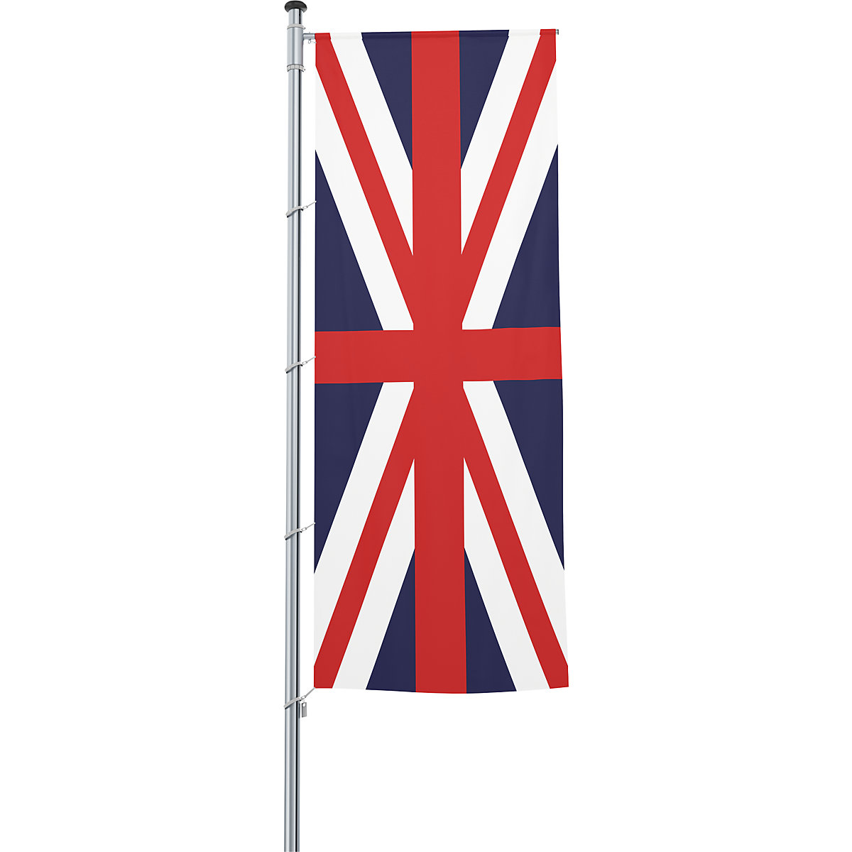 Vertical flag with outrigger/national flag – Mannus (Product illustration 2)-1