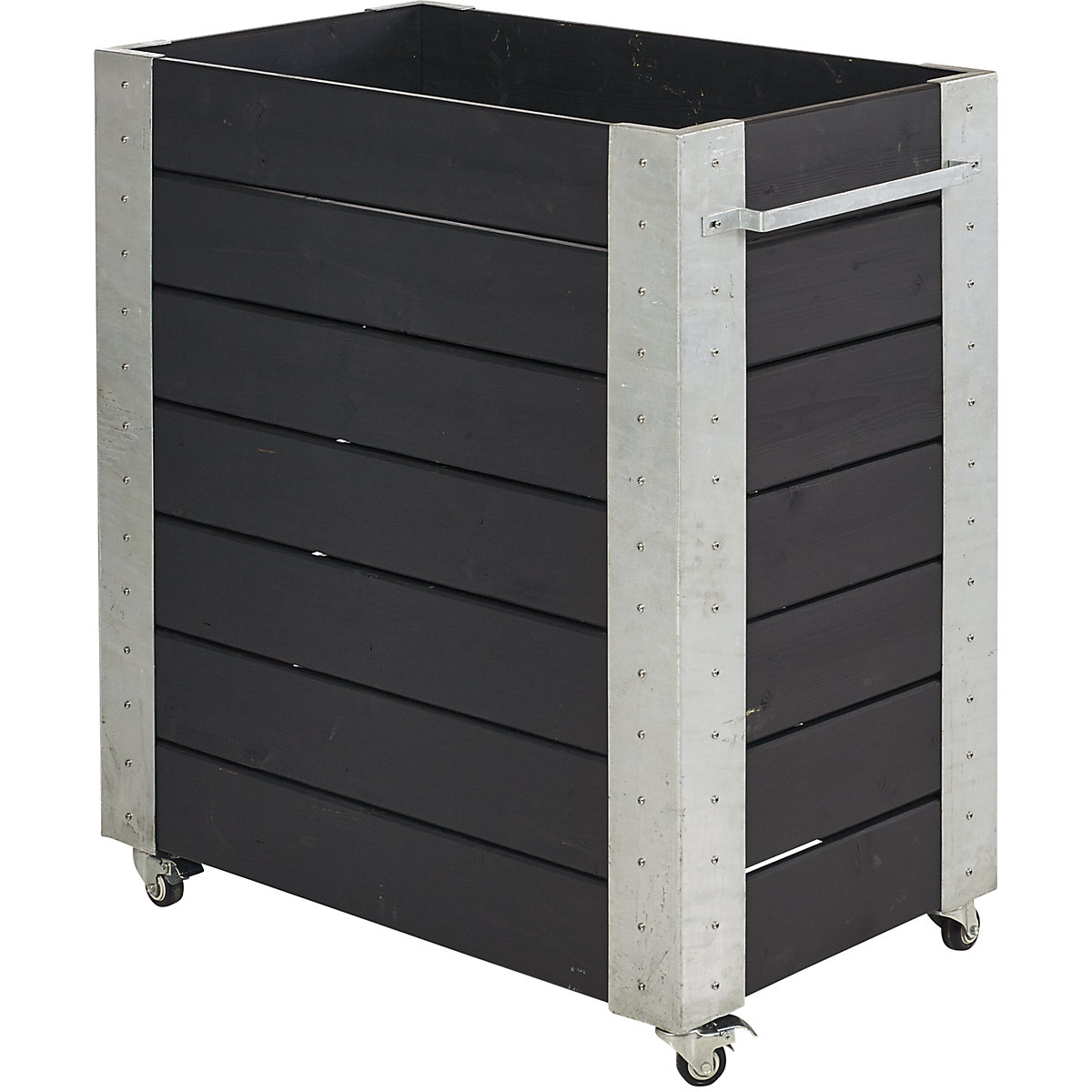 Planter box with castors