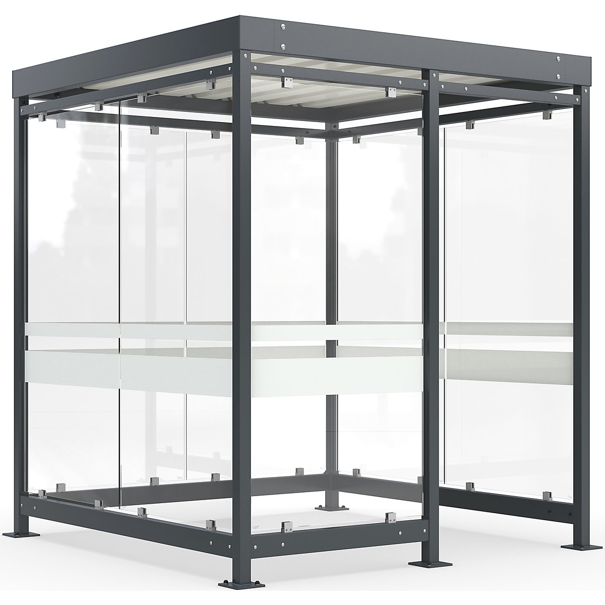 Canopy Köln with steel roof – WSM (Product illustration 7)-6