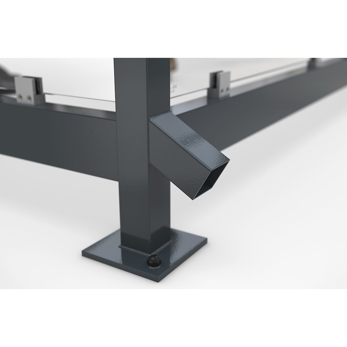 Canopy Köln with steel roof – WSM (Product illustration 5)-4