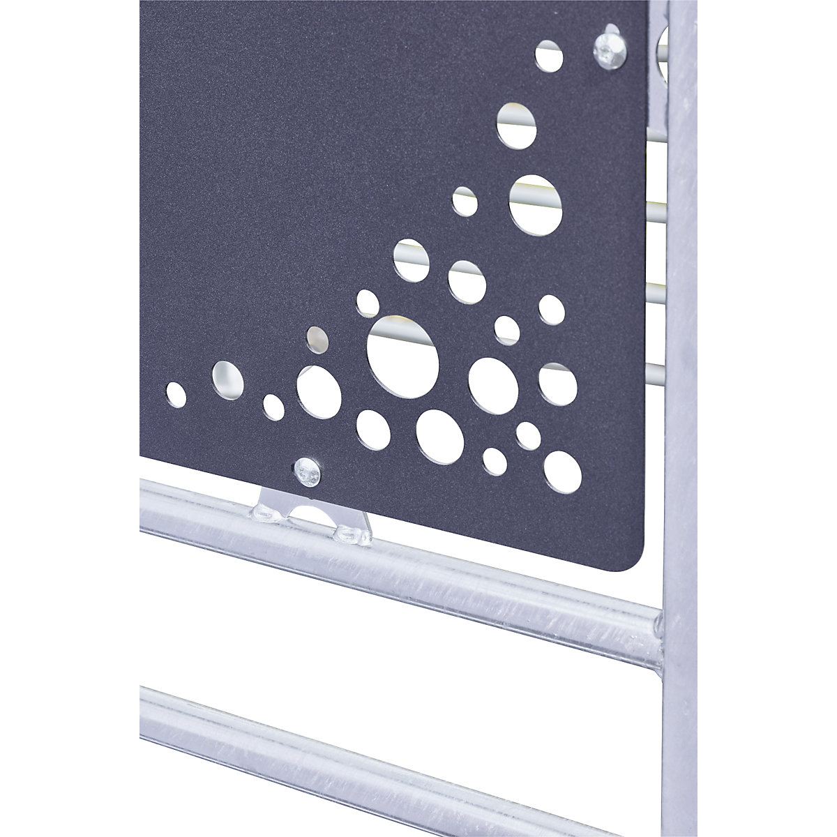 Lockable bicycle shelter – Mottez (Product illustration 8)-7