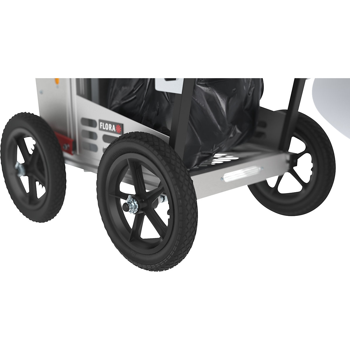 Picobello Metropol waste collection trolley – FLORA (Product illustration 5)-4