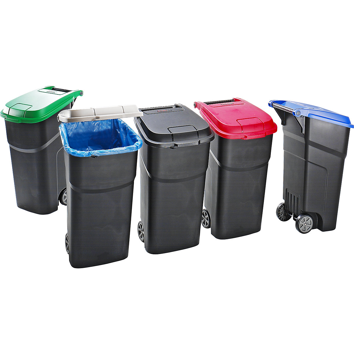 Polypropylene waste bin – rothopro (Product illustration 2)-1