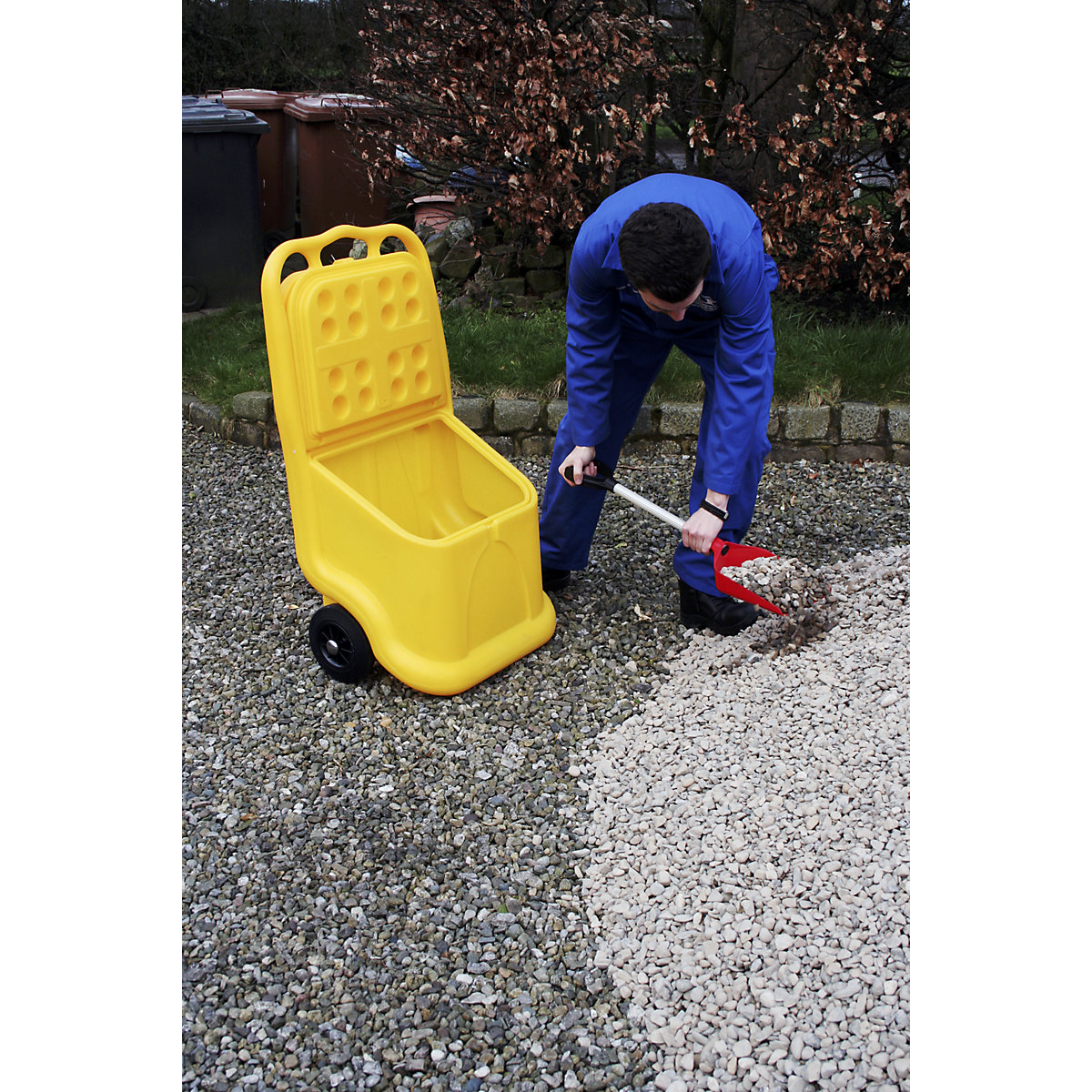 Salt spreader - eurokraft basic