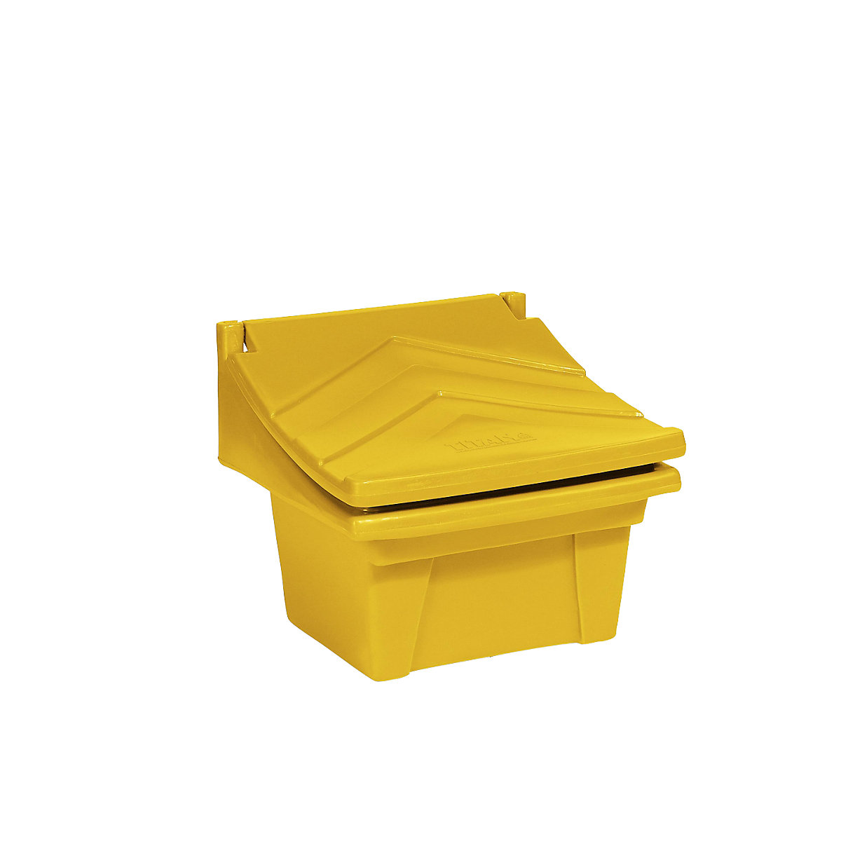 Universal and grit container made of polyethylene