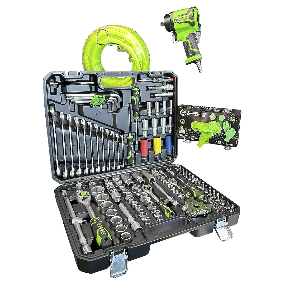 1/4'' + 3/8'' + 1/2'' socket set Competition – KS Tools (Product illustration 3)-2