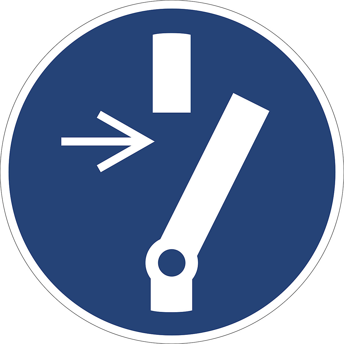 Mandatory signs