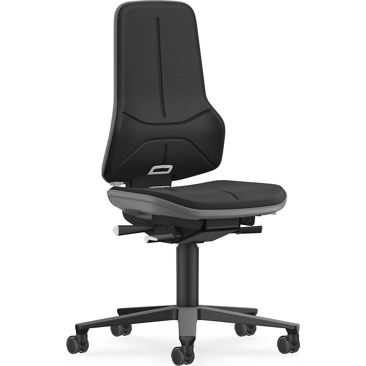 NEON industrial swivel chair, castors – bimos (Product illustration 12)-11