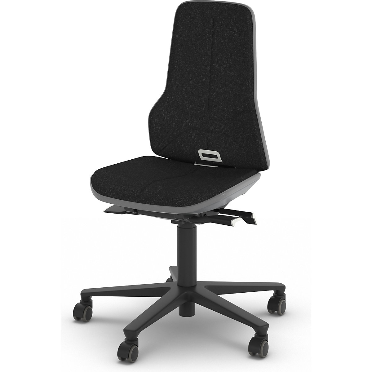 NEON industrial swivel chair, castors – bimos (Product illustration 145)-144