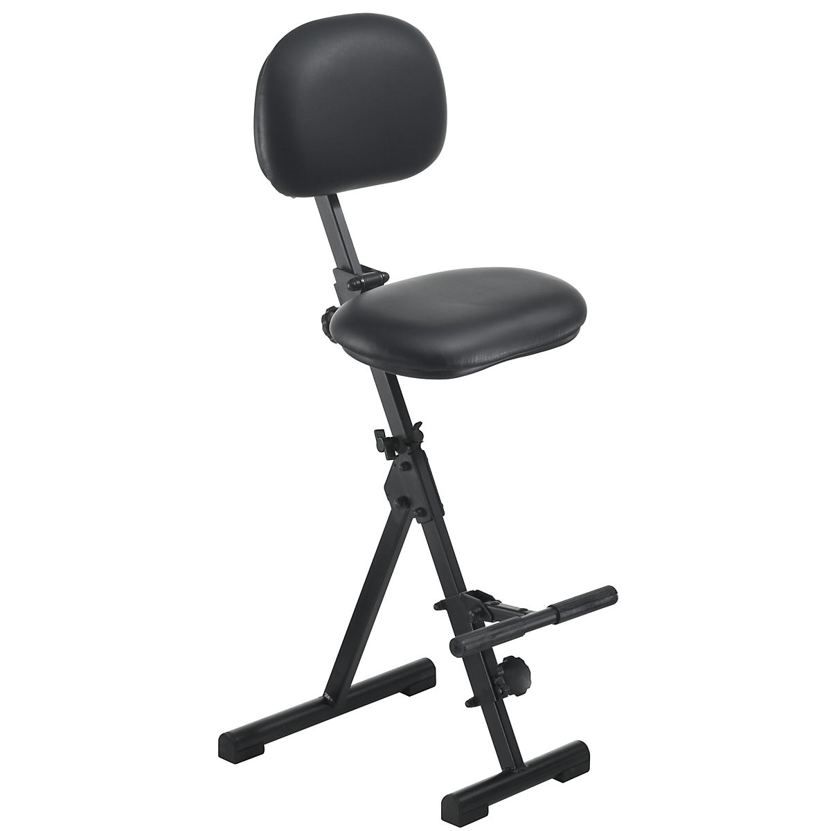 Anti-fatigue stool with rucksack - meychair