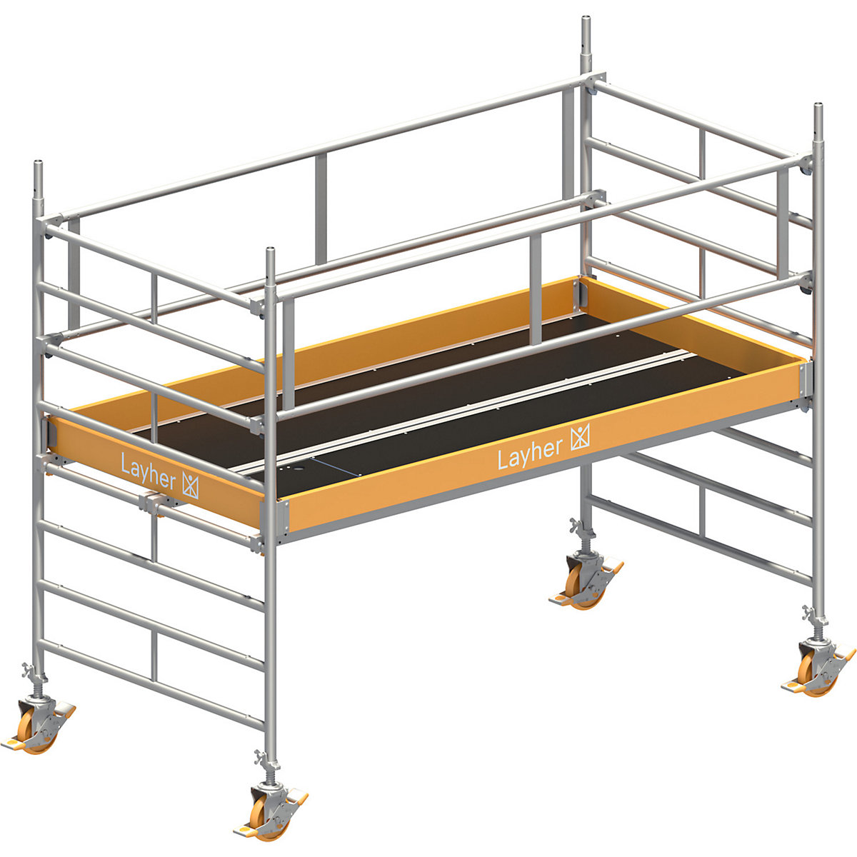 Universal mobile access tower – Layher (Product illustration 2)-1