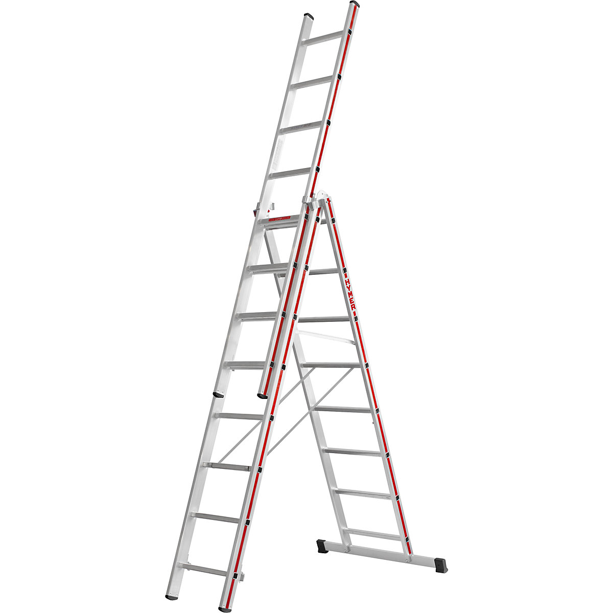 Aluminium multi-purpose ladder – HYMER