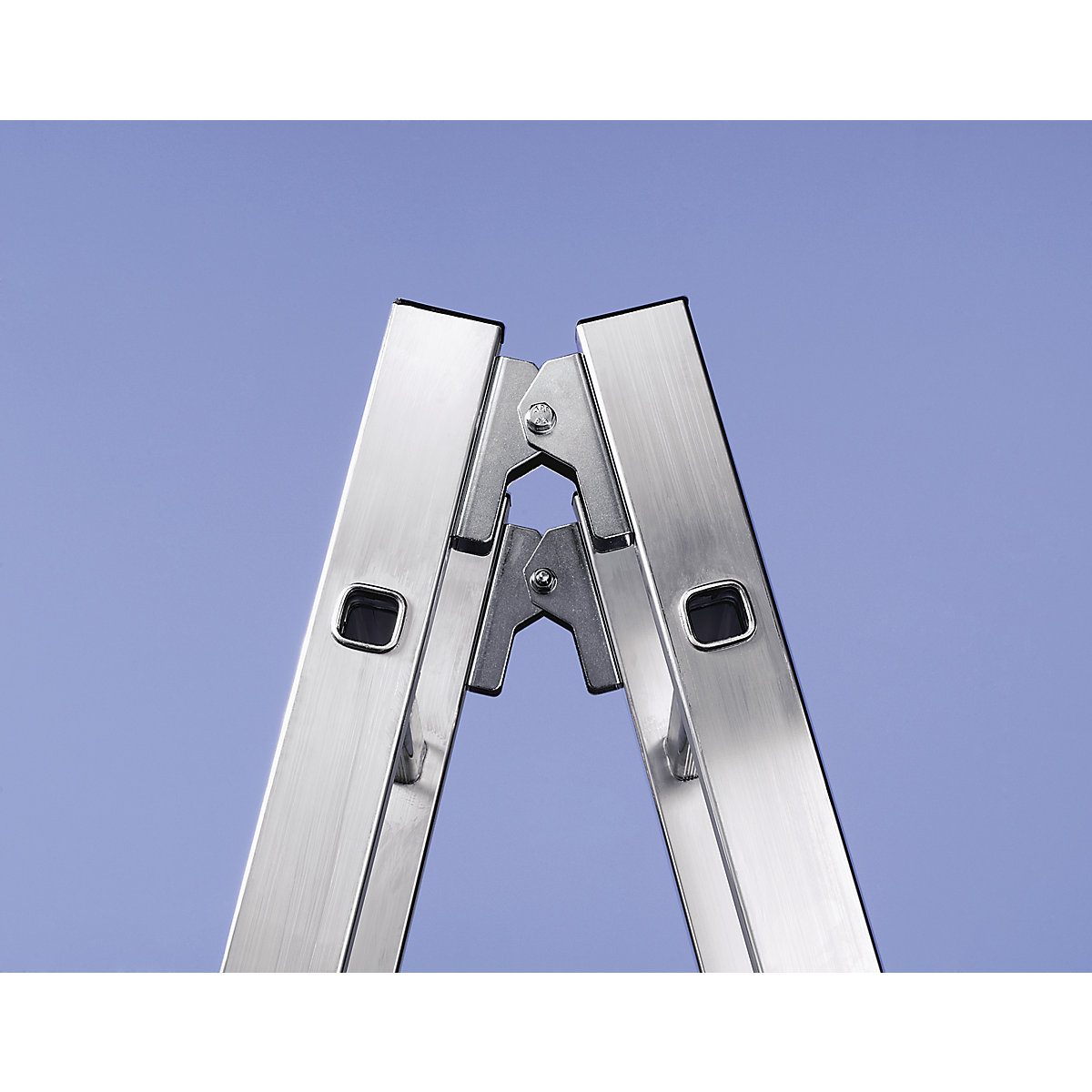 Safety rung ladder, double sided access – MUNK (Product illustration 5)-4