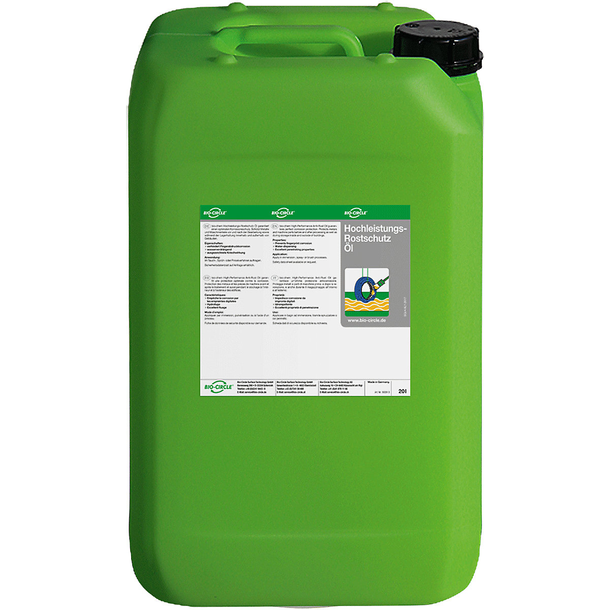 Rust prevention oil – Bio-Circle