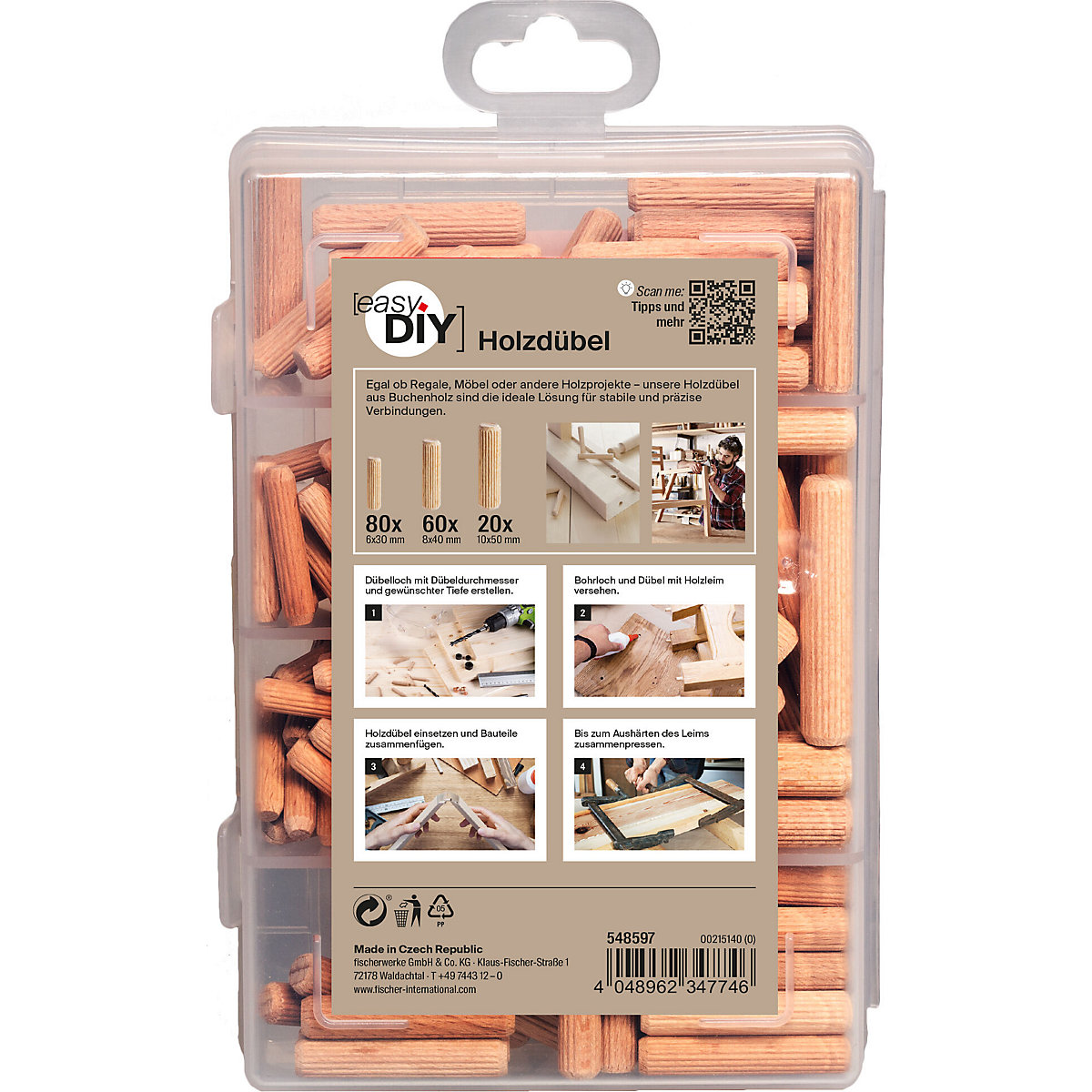 Fischer easyDIY box wooden dowels – fischer (Product illustration 4)-3