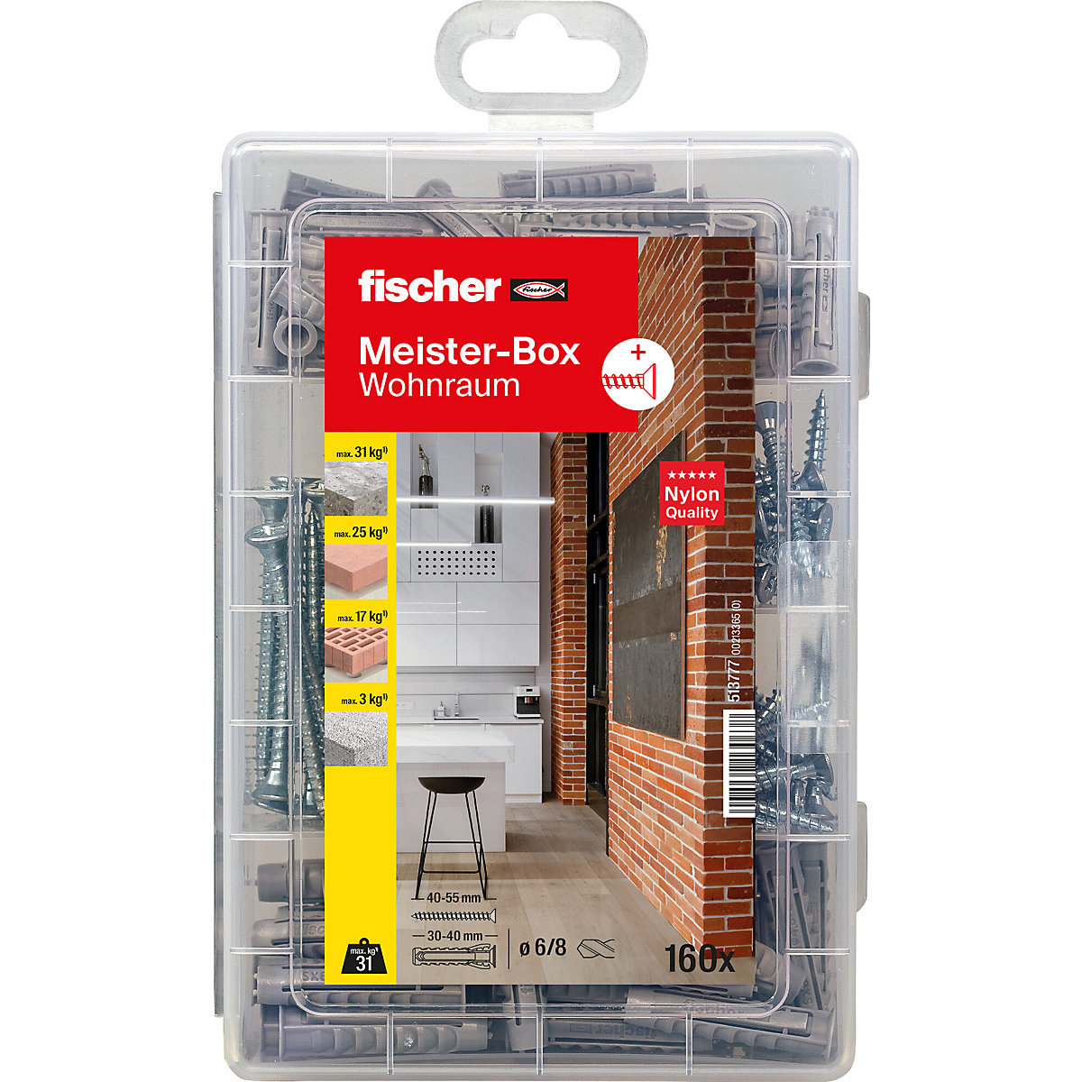 MEISTER-box living area + screws – fischer (Product illustration 4)-3