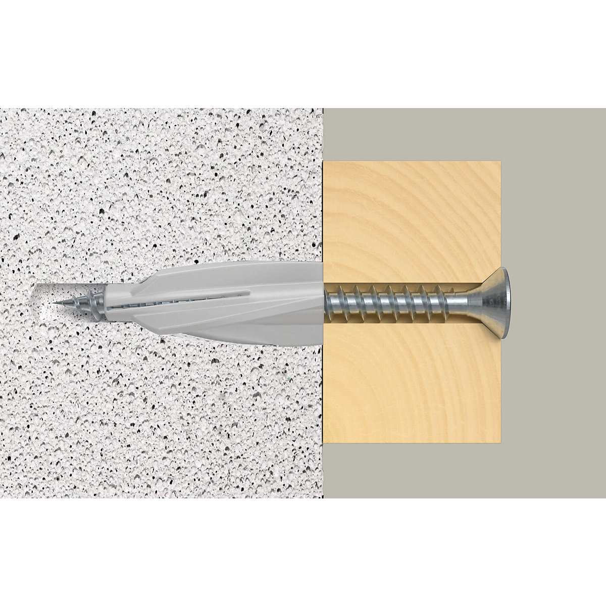 Plug for aerated concrete GB – fischer (Product illustration 2)-1