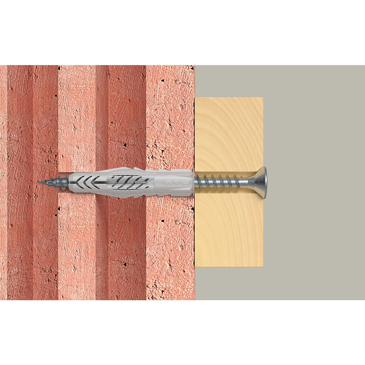 Universal wall plug UX – fischer (Product illustration 2)-1