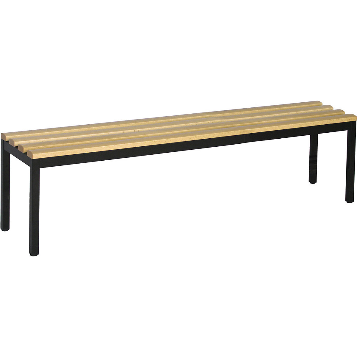 Changing room bench, single sided - Wolf