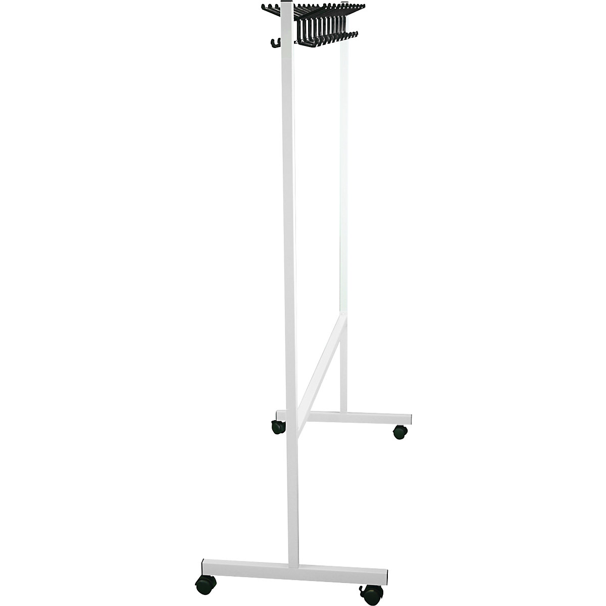 Mobile coat stand – eurokraft basic (Product illustration 2)-1
