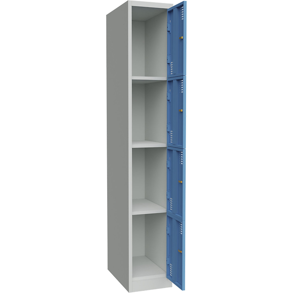 4-fold compartment locker Alvina – eurokraft basic (Product illustration 5)-4