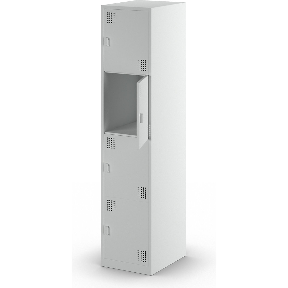 4-fold compartment locker Alvina – eurokraft basic (Product illustration 6)-5