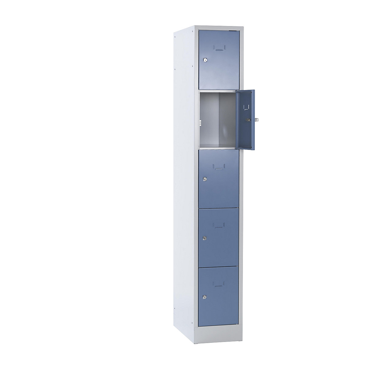 Dresden 5-fold compartment locker – Wolf (Product illustration 2)-1