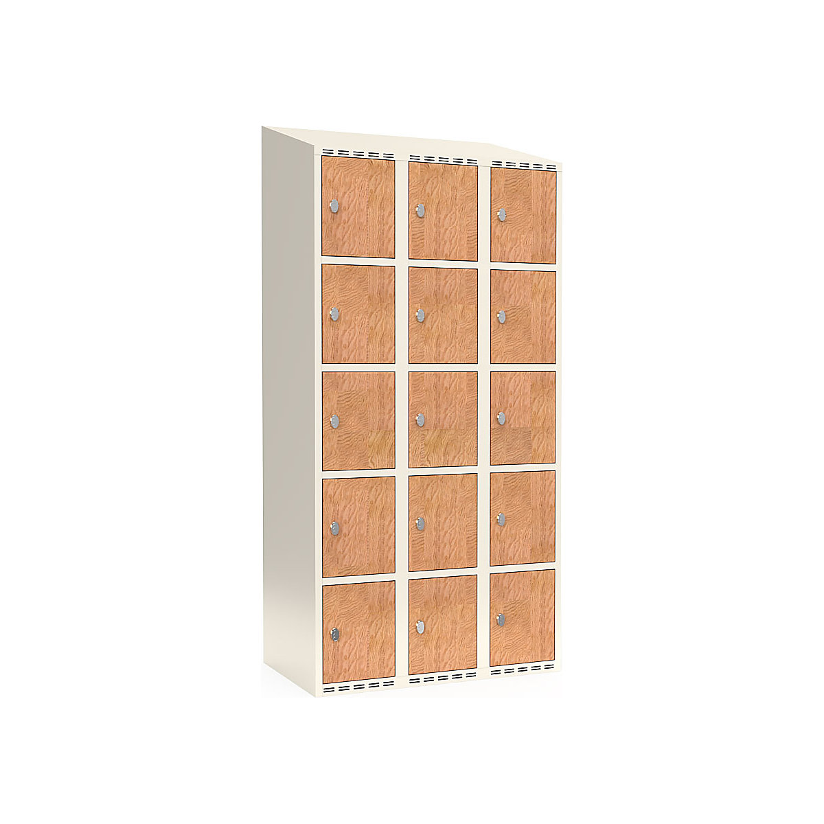 Fydor 5-compartment locker, HPL