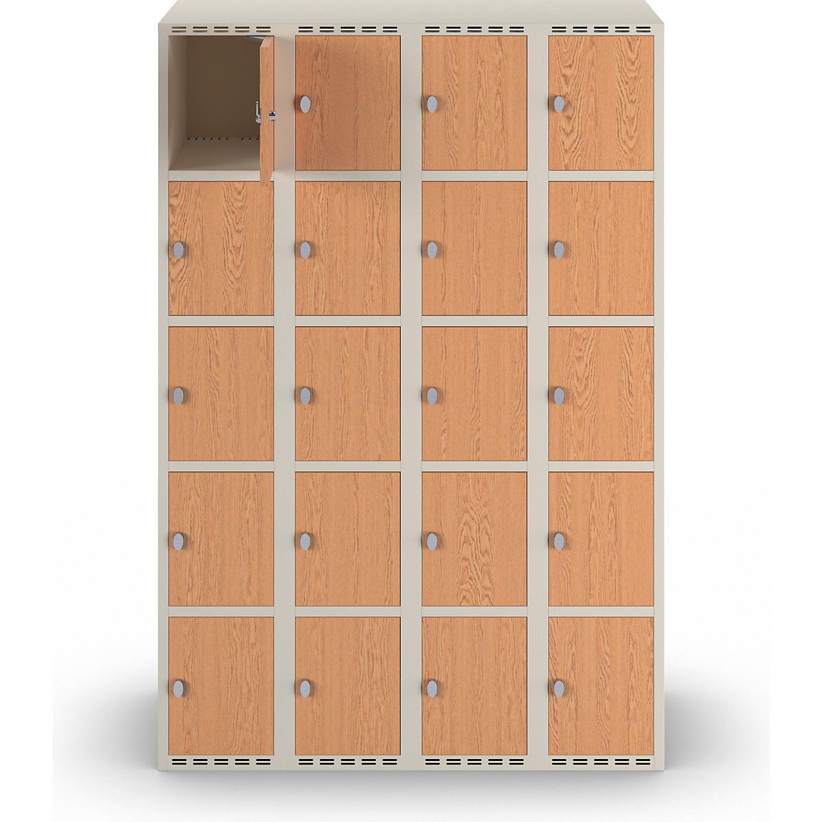 Fydor 5-door compartment locker, HPL (Product illustration 4)-3