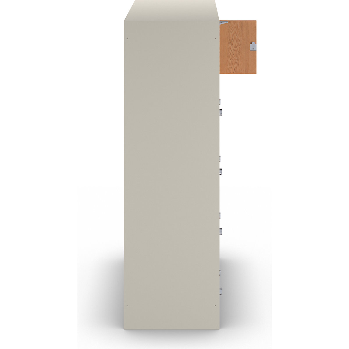 Fydor 5-door compartment locker, HPL (Product illustration 5)-4