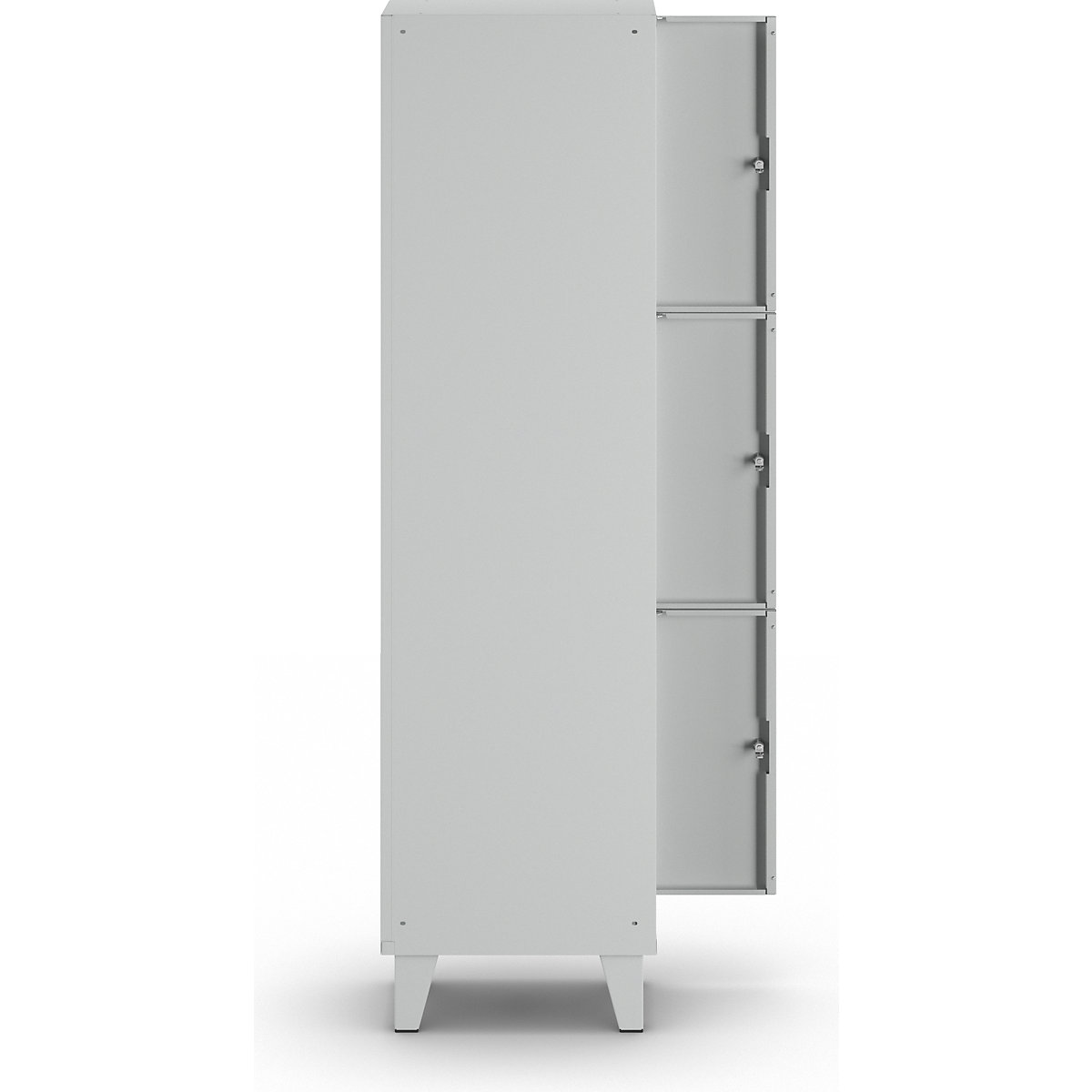 Munich 3-fold compartment locker – Wolf (Product illustration 4)-3