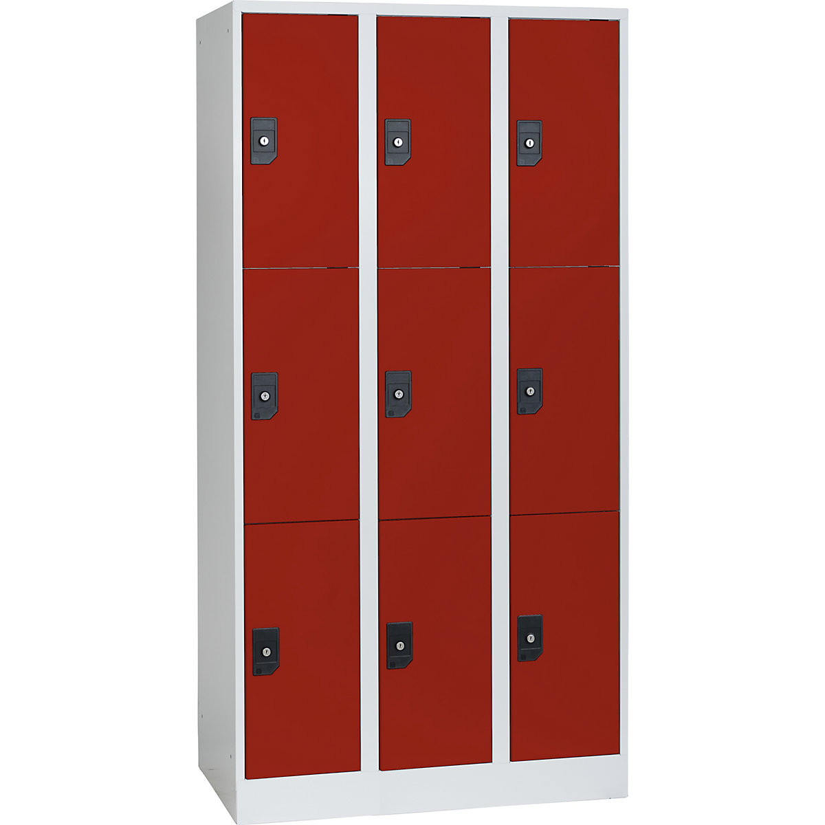 Stuttgart 3-fold compartment locker - Wolf