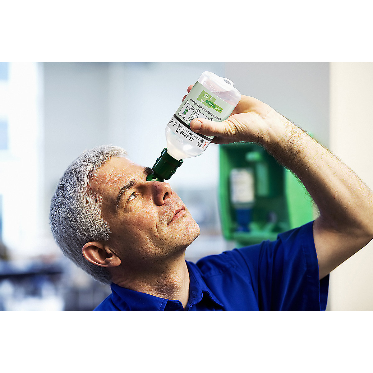 Eye wash station – B-SAFETY (Product illustration 2)-1