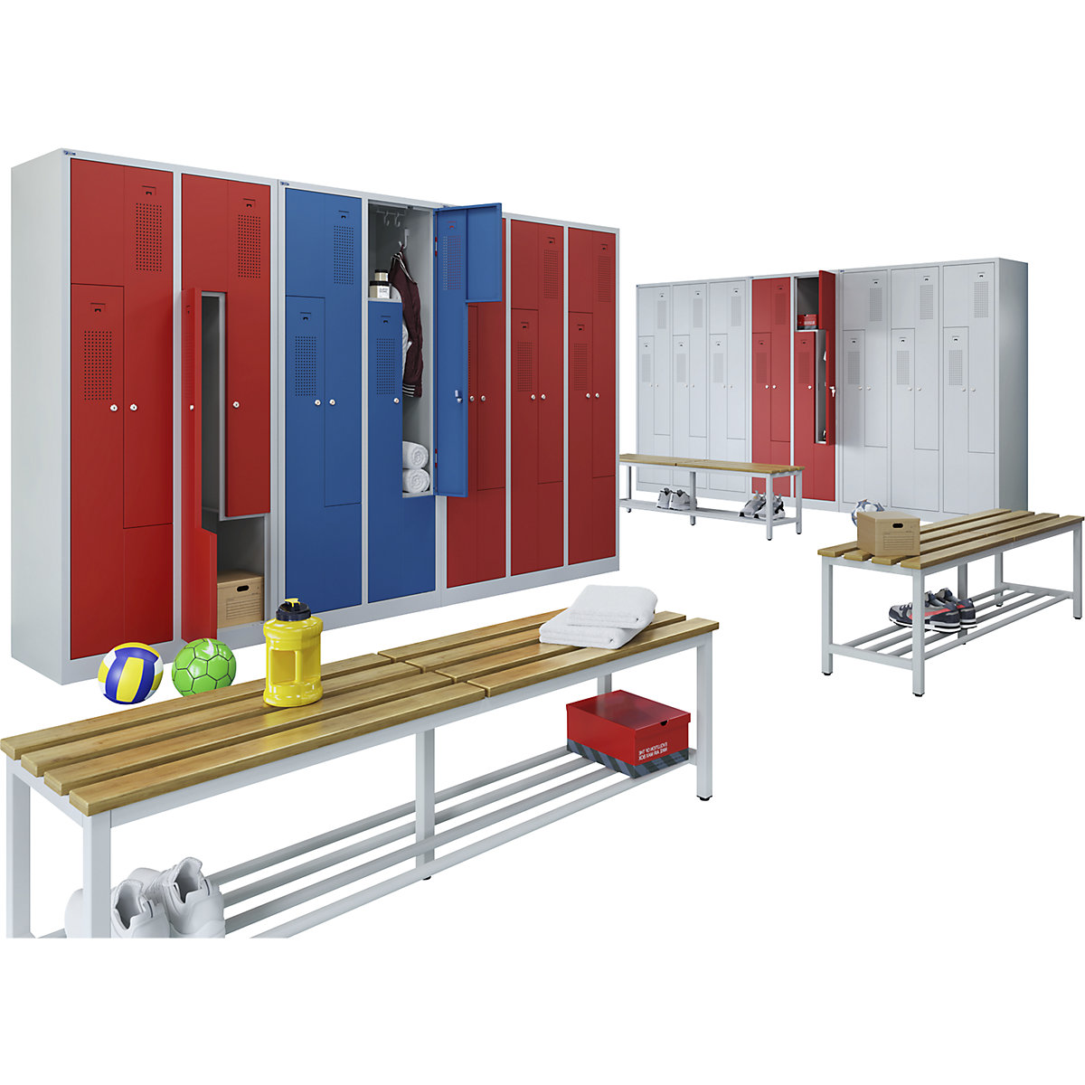Amsterdam Z locker – eurokraft basic (Product illustration 9)-8