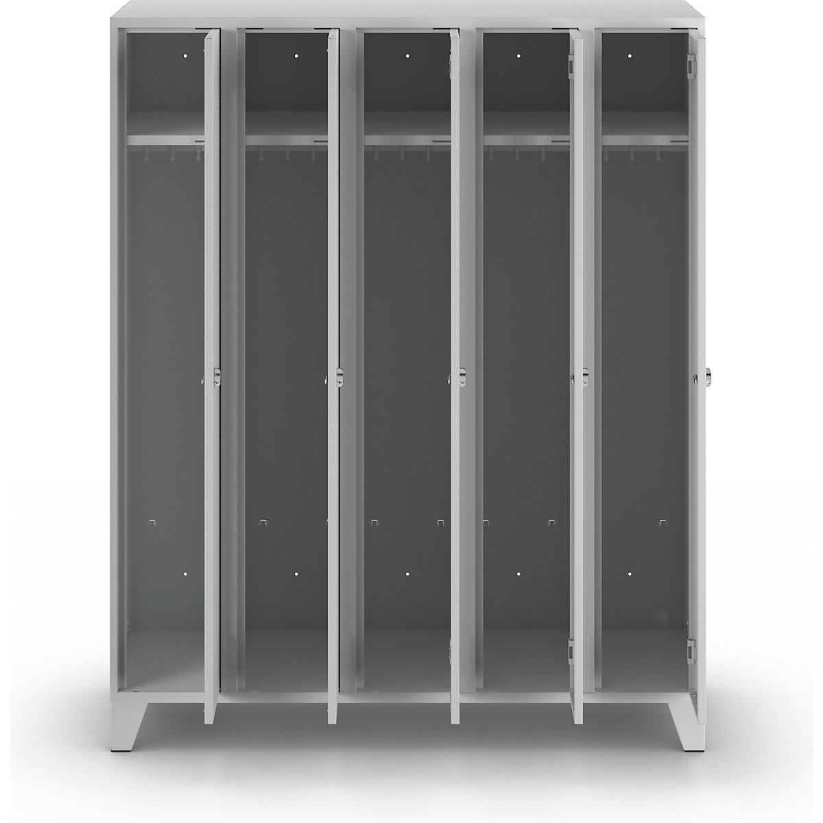Berlin 1 clothes locker – Wolf (Product illustration 6)-5