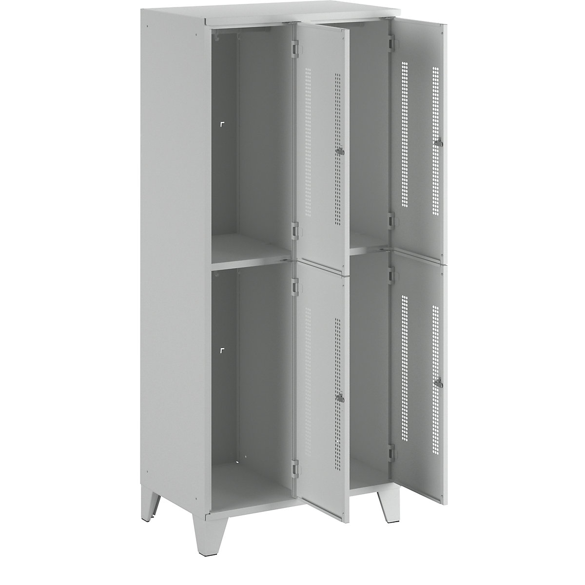 Berlin 1 double deck clothes locker – Wolf