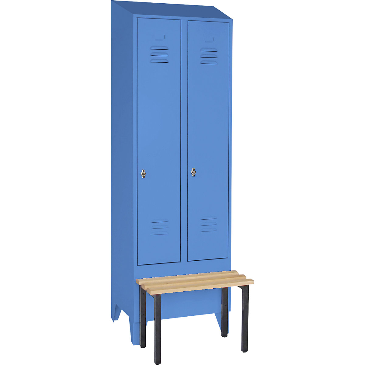 Berlin 2 bench seat clothes locker – Wolf