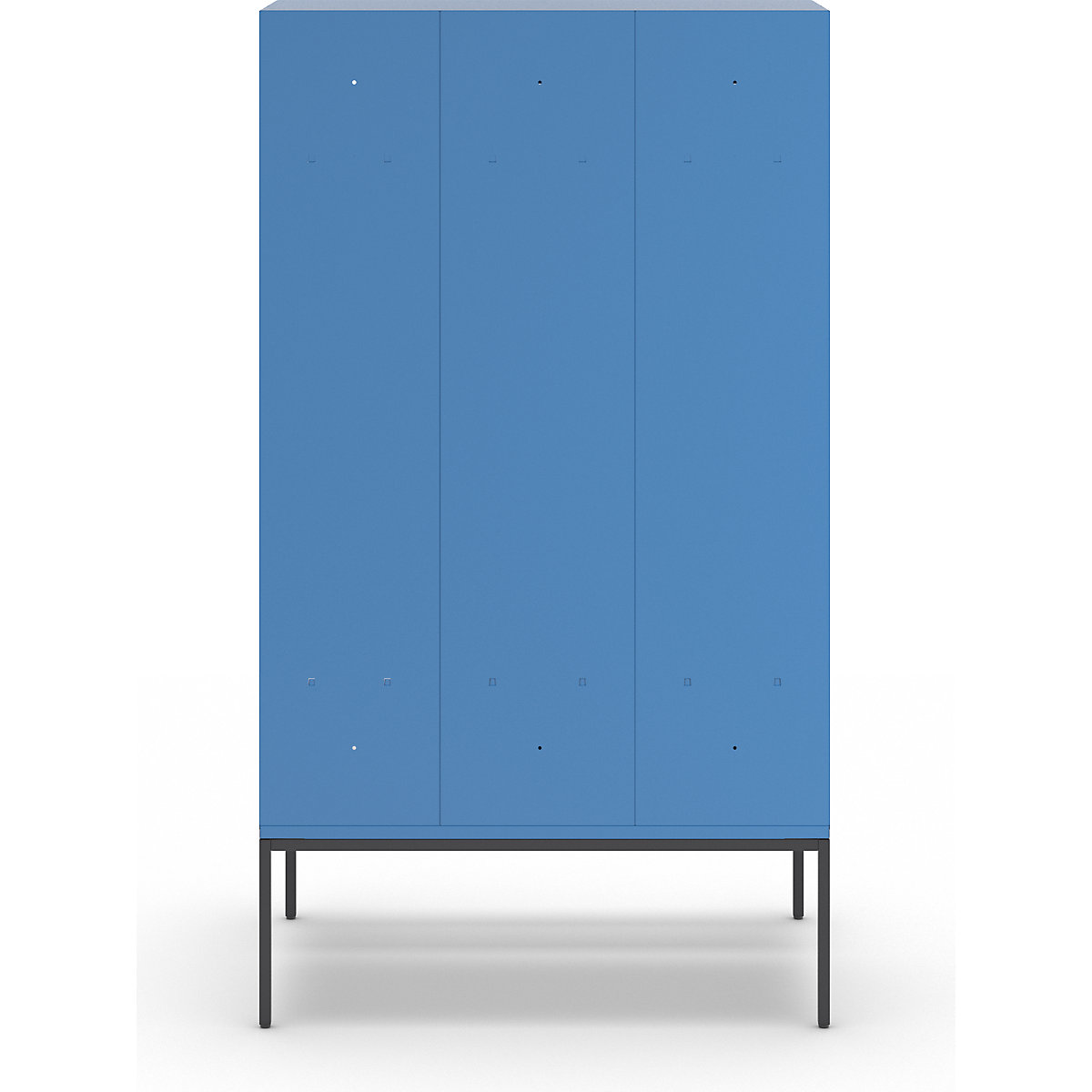 Berlin 2 bench seat clothes locker – Wolf (Product illustration 5)-4