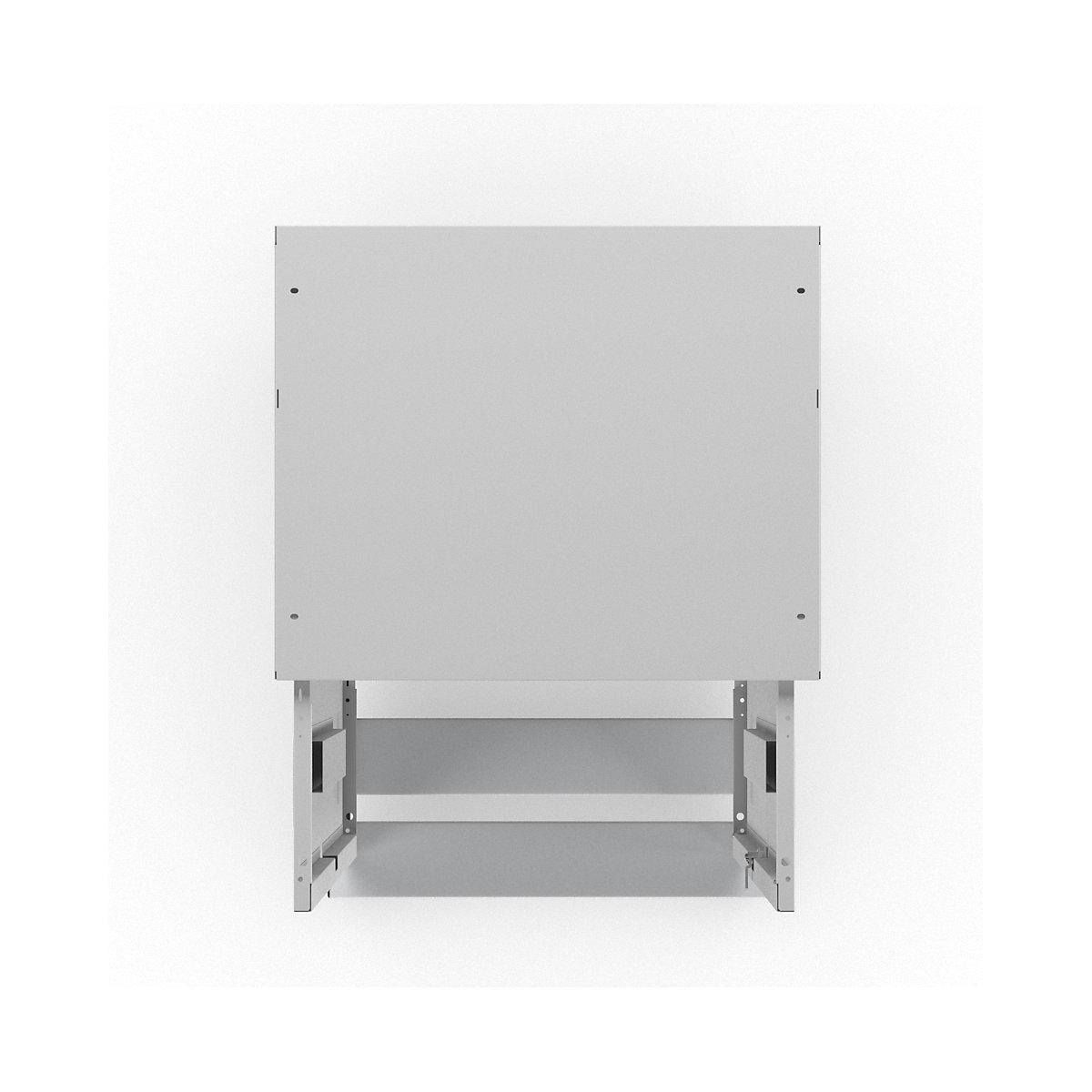 Berlin 2 clean and dirty locker with bench seat – Wolf (Product illustration 6)-5