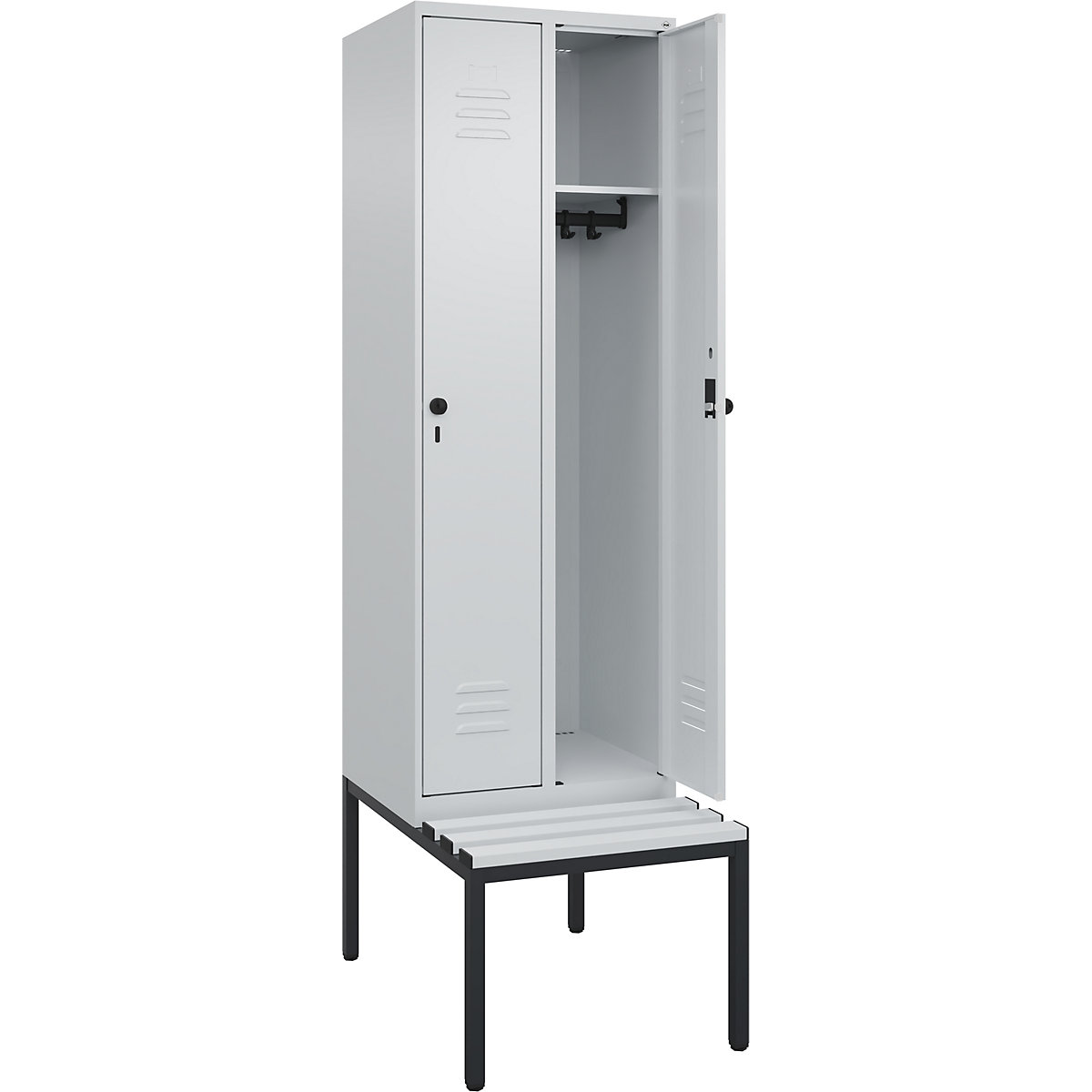 Classic PLUS bench seat clothes locker – C+P (Product illustration 4)-3