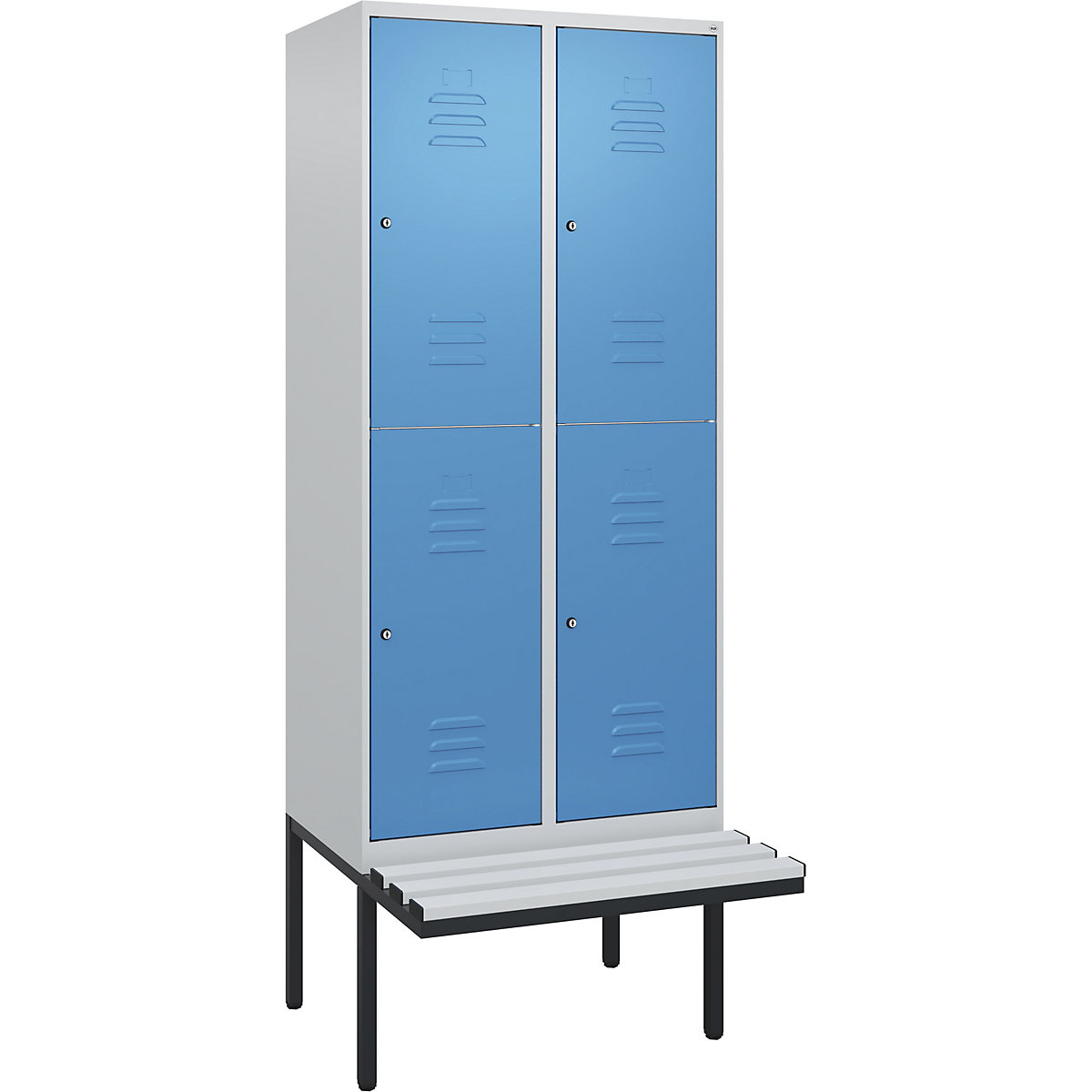 Classic PLUS bench seat double deck clothes locker – C+P (Product illustration 5)-4