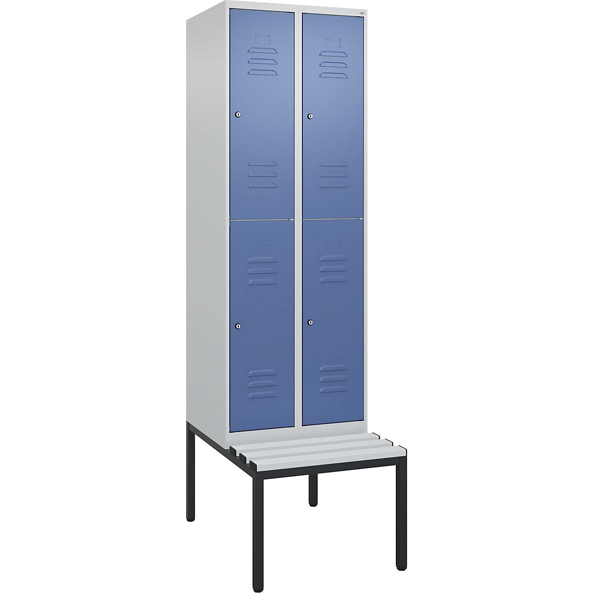Classic PLUS bench seat double deck clothes locker – C+P (Product illustration 5)-4