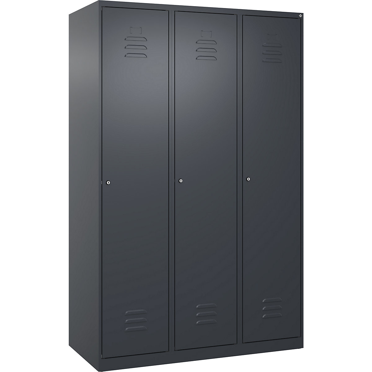 Classic PLUS clean and dirty clothes locker, narrow – C+P (Product illustration 5)-4