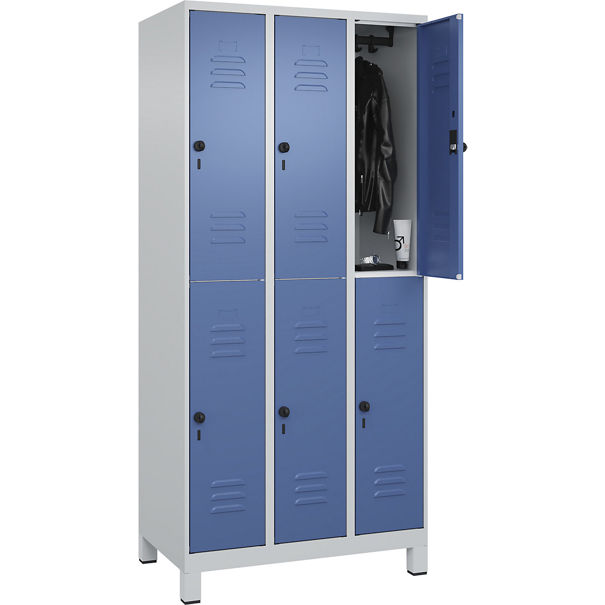 Classic PLUS double deck clothes locker – C+P