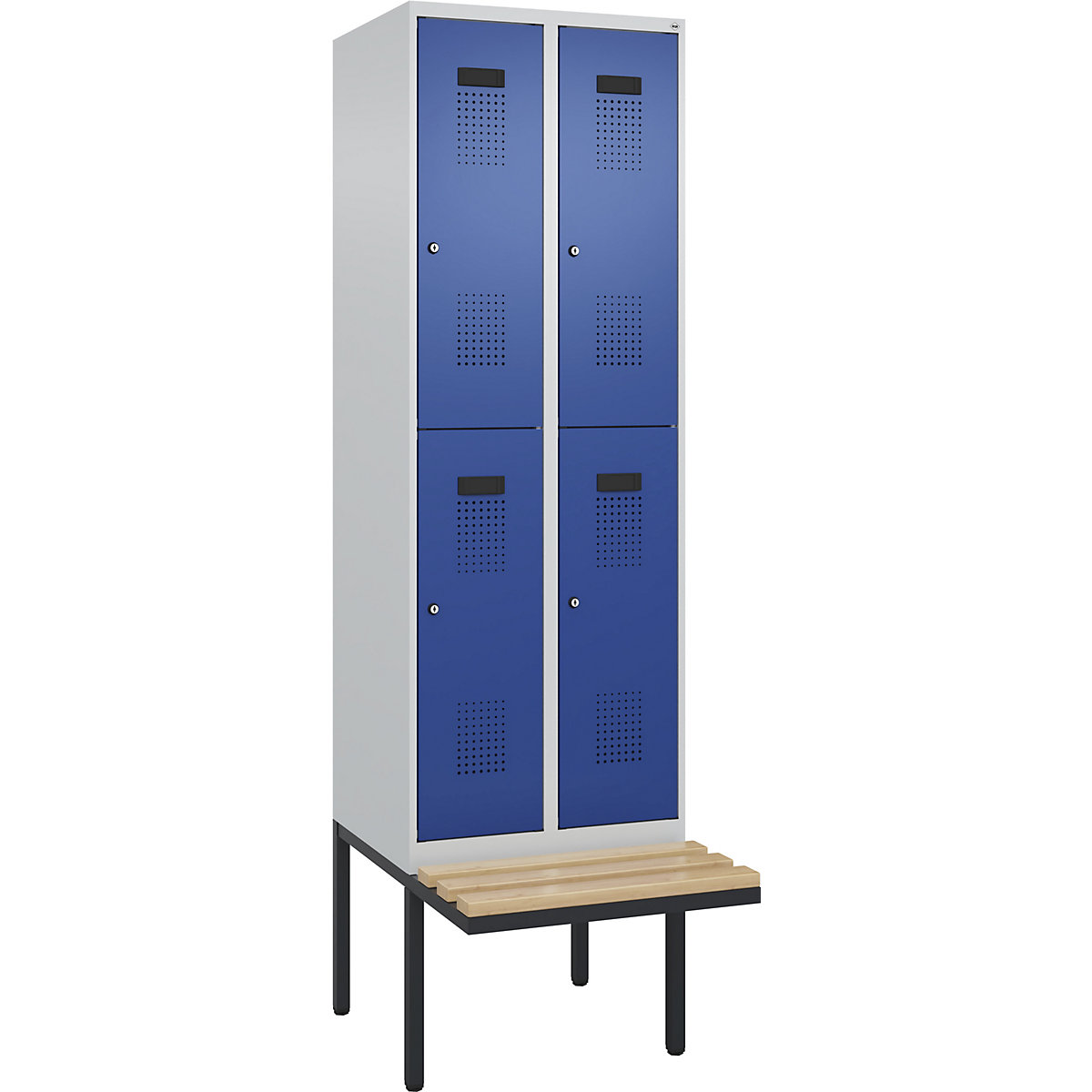 Evolo PLUS bench seat double deck clothes locker (Product illustration 2)-1