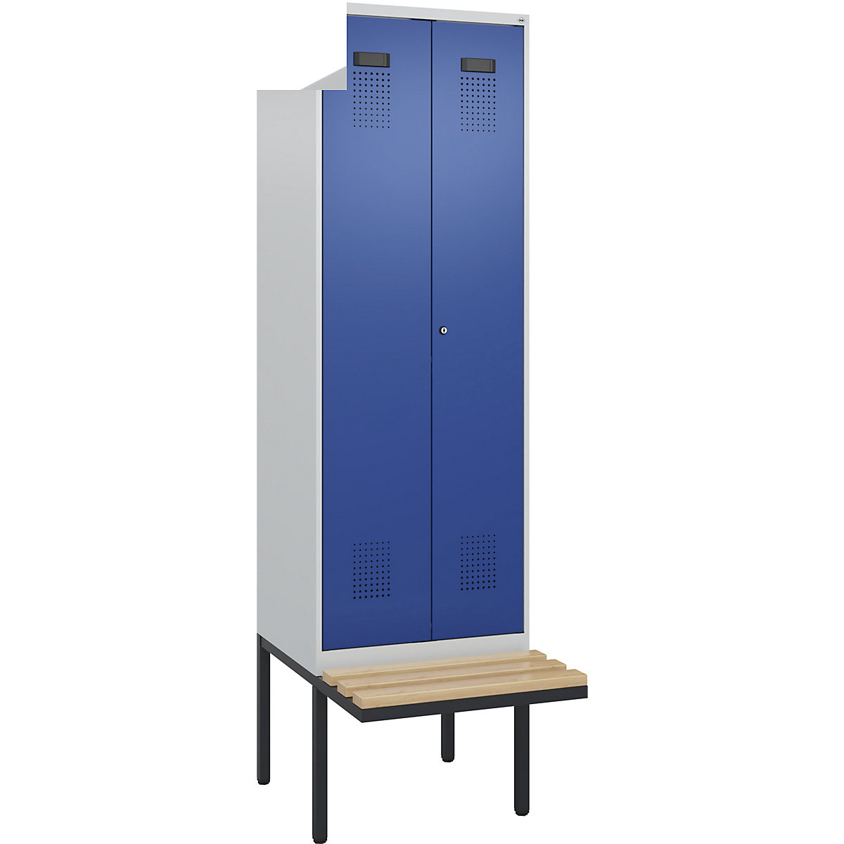 Evolo PLUS clean and dirty bench seat clothes locker (Product illustration 2)-1