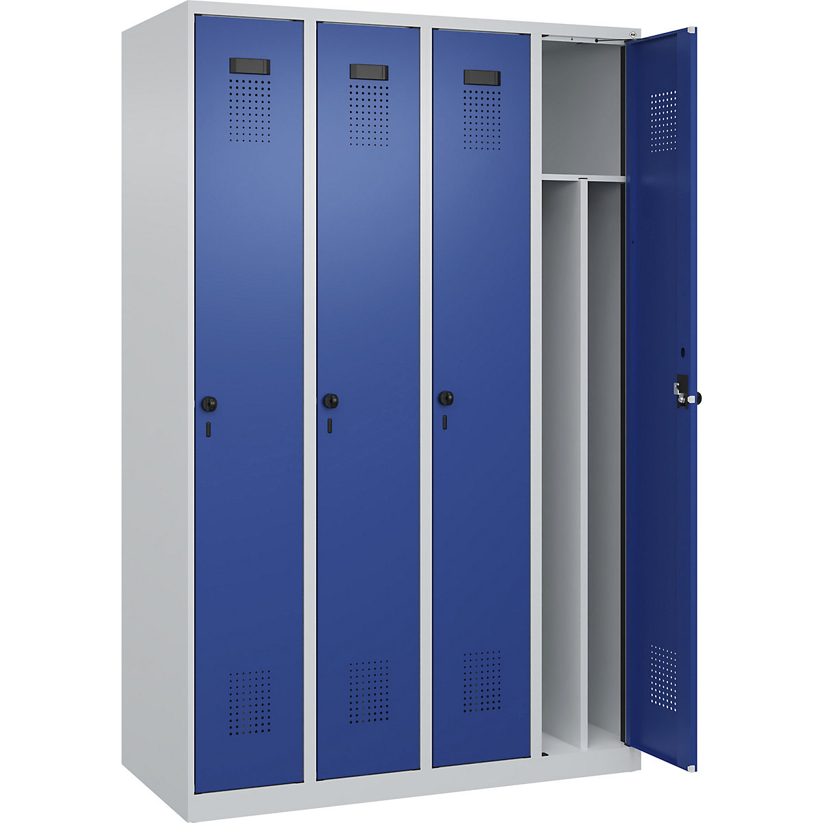 Evolo PLUS clean and dirty clothes locker, narrow