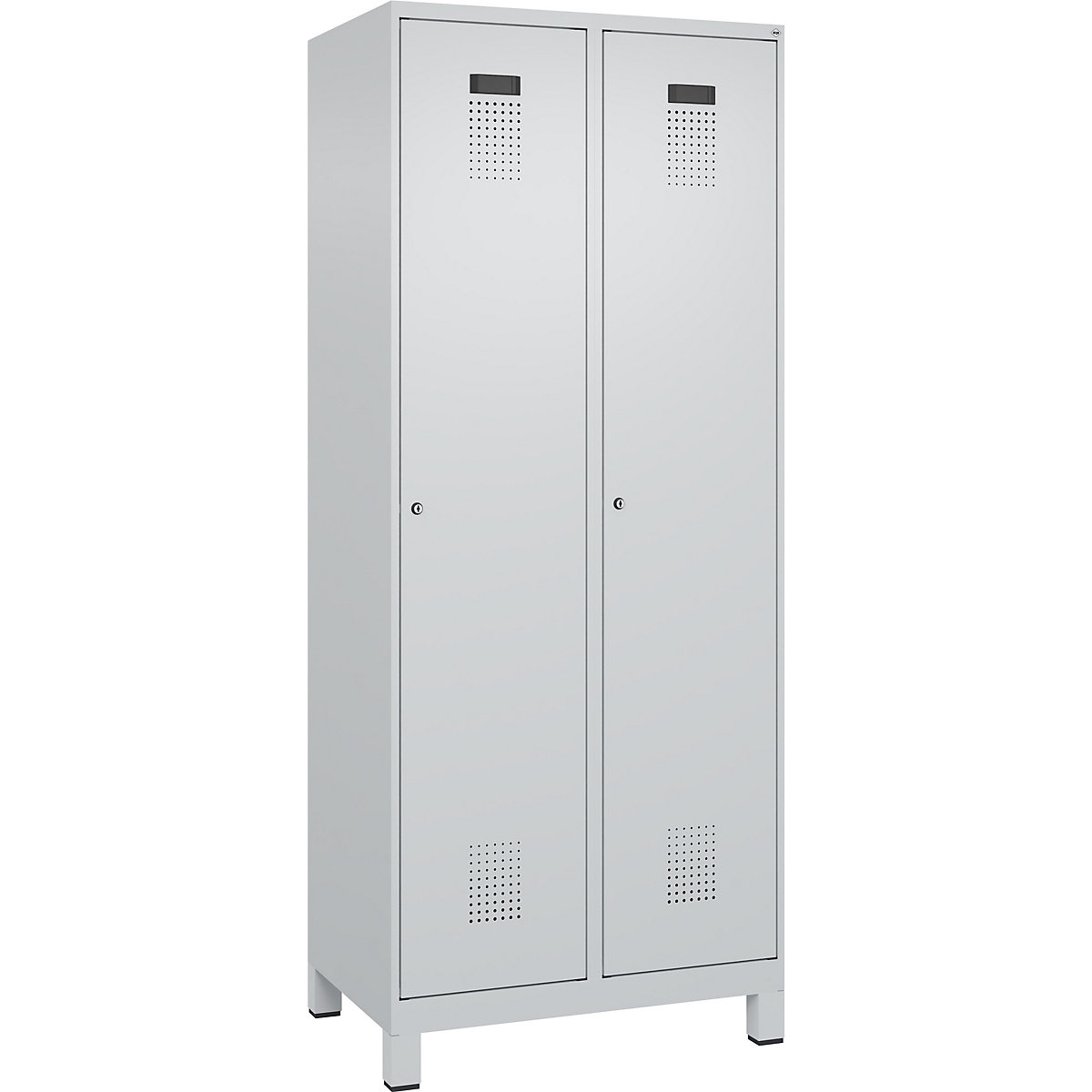 Evolo PLUS clean and dirty clothes locker, narrow (Product illustration 2)-1