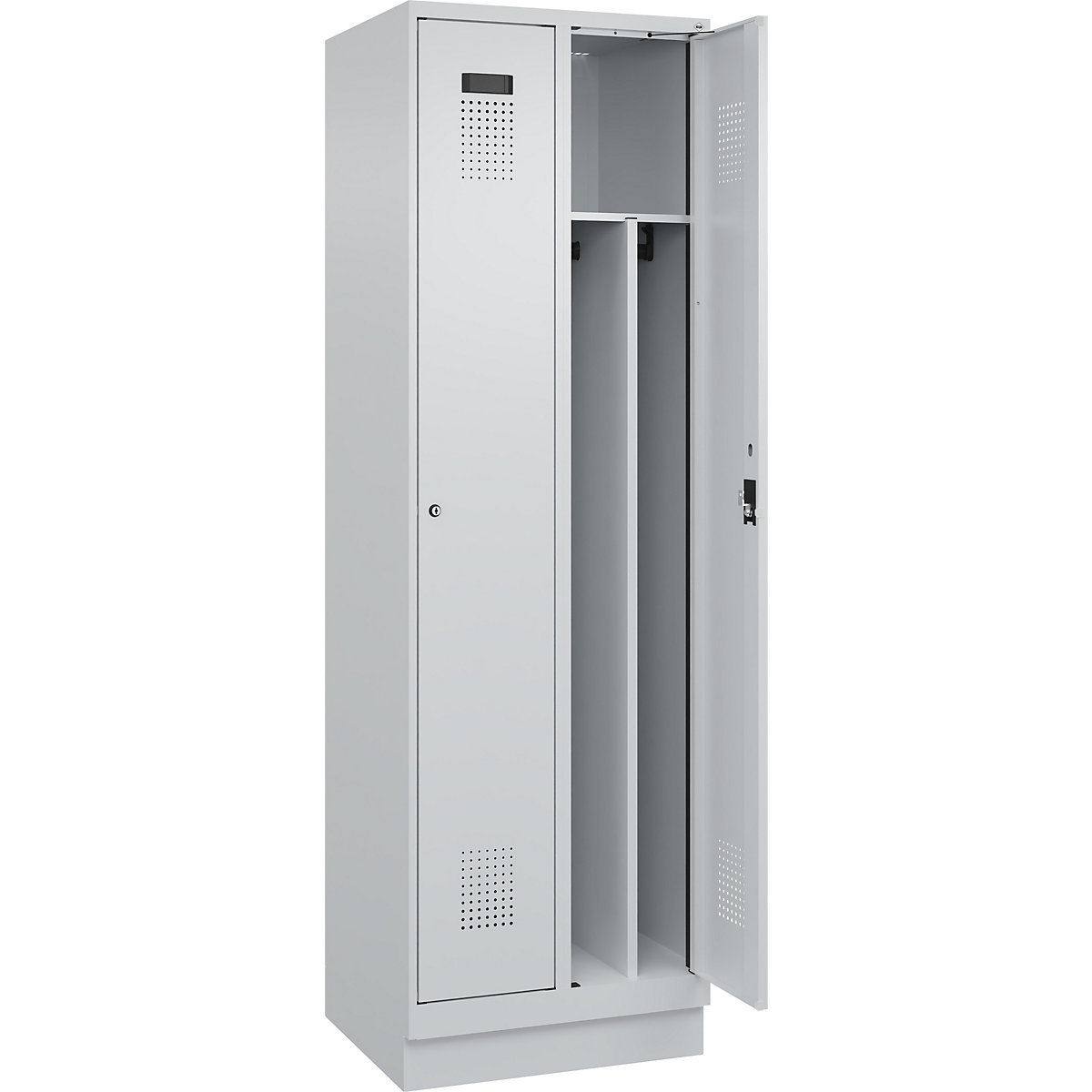 Evolo PLUS clean and dirty clothes locker, narrow