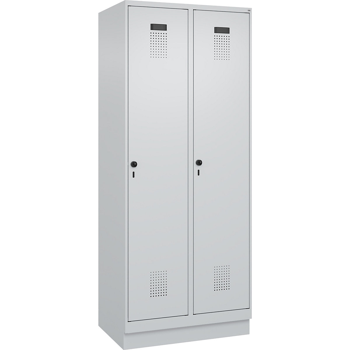 Evolo PLUS clean and dirty clothes locker, narrow (Product illustration 2)-1